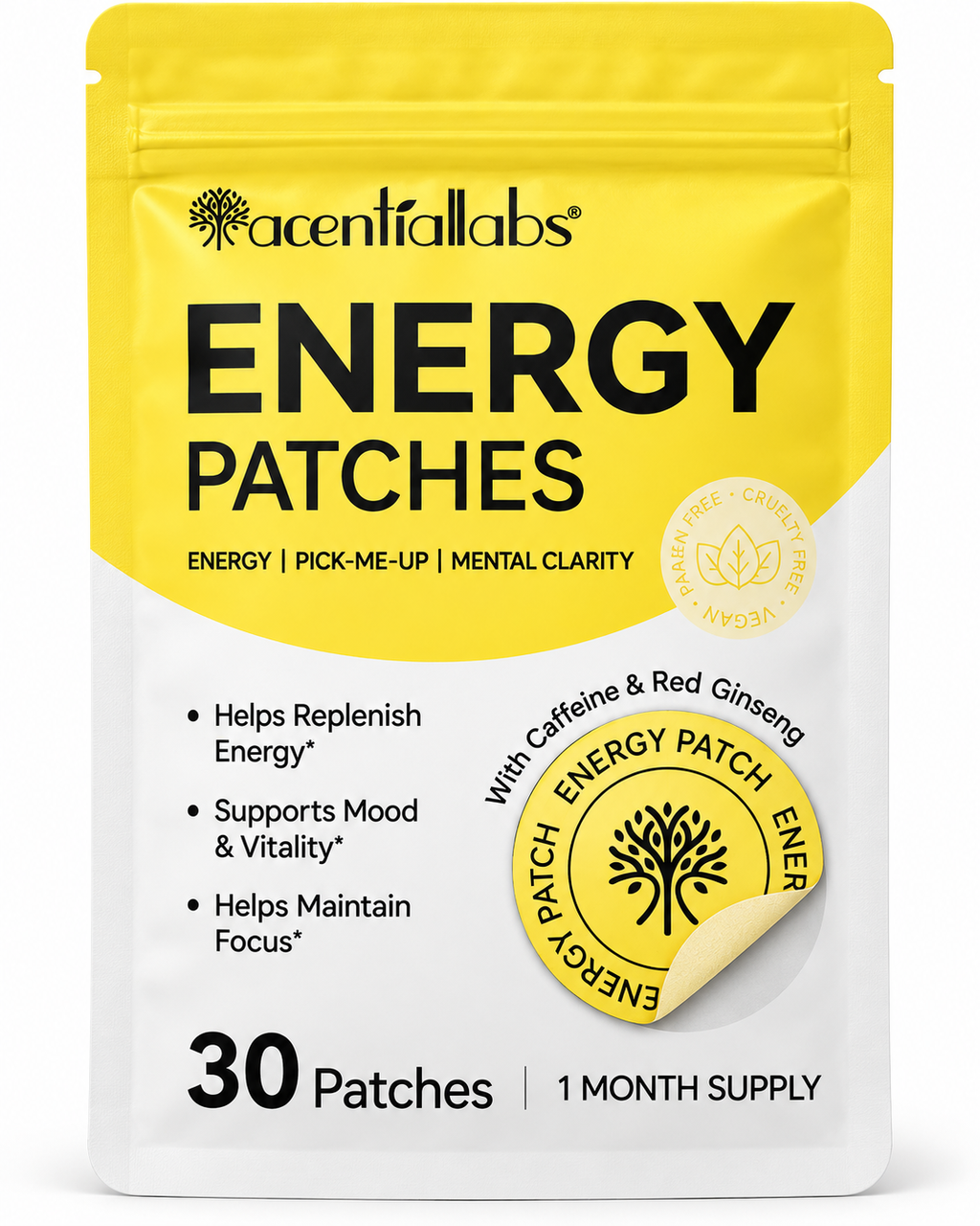 Energy Patches – Energy, Focus & Vitality Support