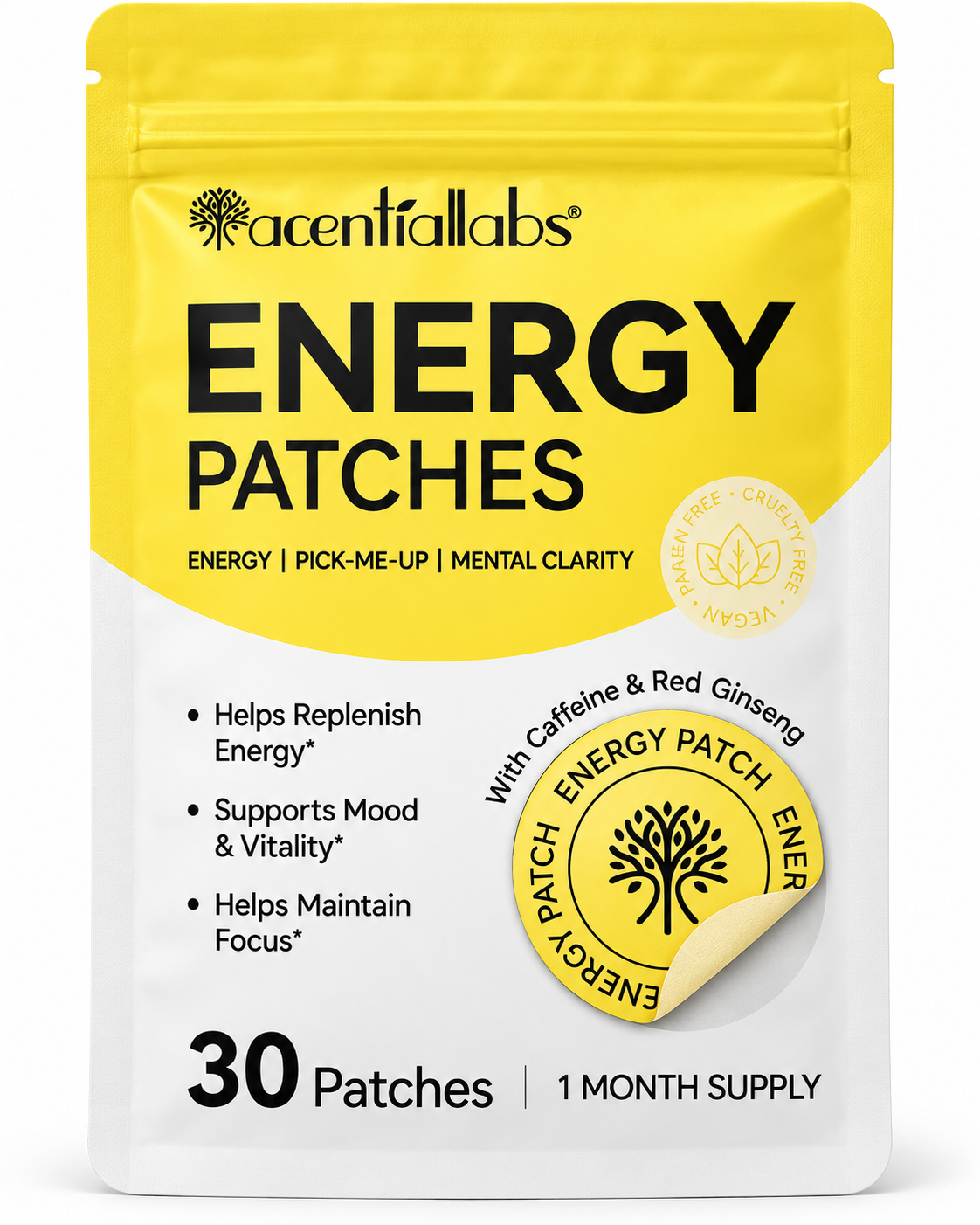 Energy Patches – Energy, Focus & Vitality Support